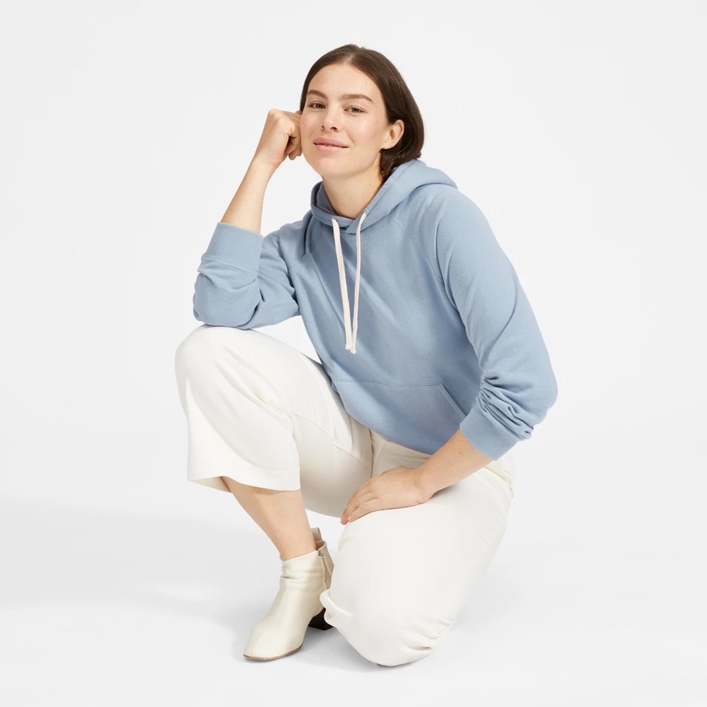 The Lightweight French Terry Shrunken Hoodie - S